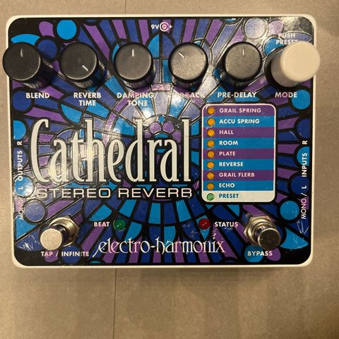 EHX Cathedral selges