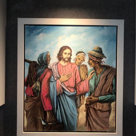Originalt maleri (Jesus)