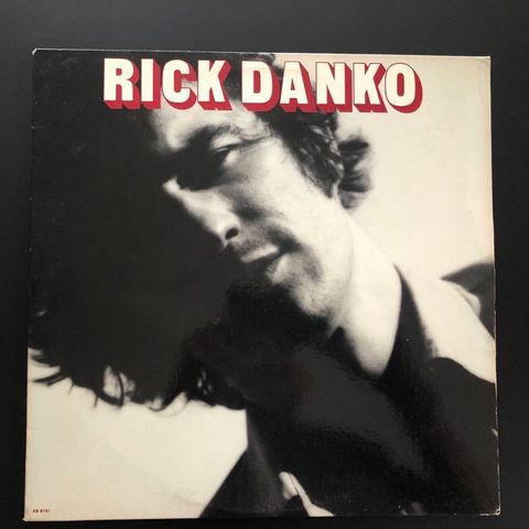 RICK DANKO "Rick Danko" 1977 vinyl LP