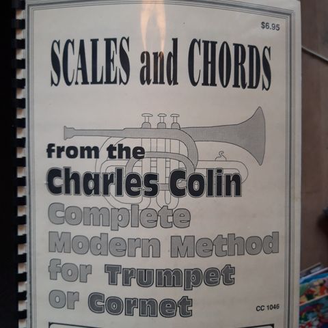 Charles Colin - Complete modern method for trumpet  or cornet -Notebok