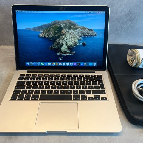 MacBook Pro 13’’ Retina, Pent brukt! Inkl tilbehør