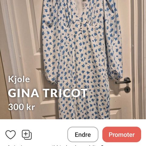 Gina tricot kjole