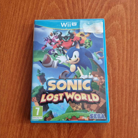 Sonic Lost World - Nintendo Wii U-spill