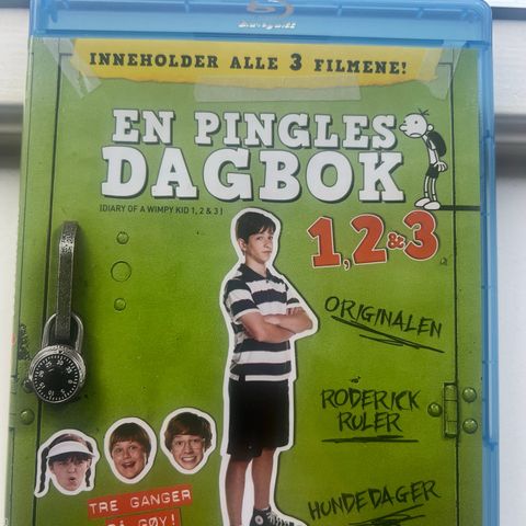 En Pingles Dagbok 1-3 (BLU-RAY)