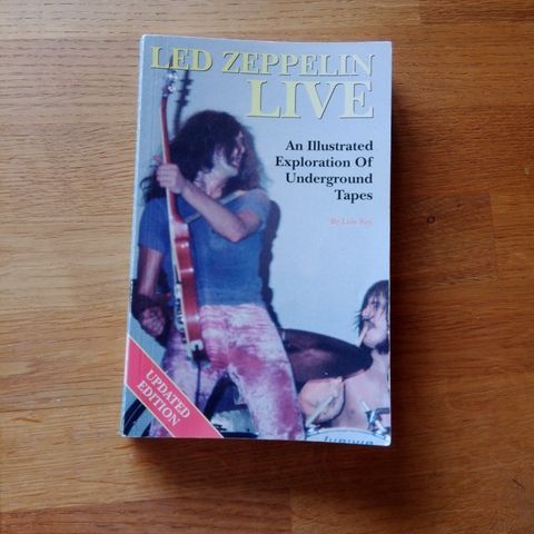 Led Zeppelin - An Illustrated Exploration of Underground tapes BOK - skjelden