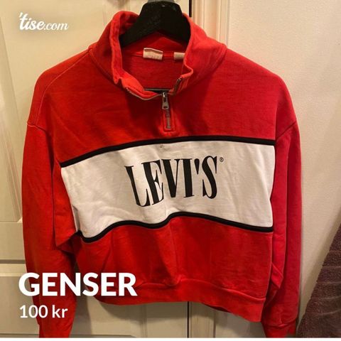 Levis Crop Genser