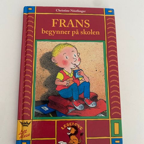 Bok Frans begynner på skole