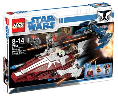Lego Star Wars 7751 - Ahsoka's Starfighter and Vulture Droid
