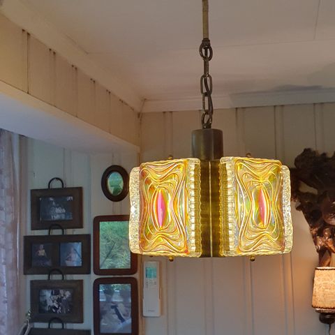 Vintage lampe , Solberg fabrikker