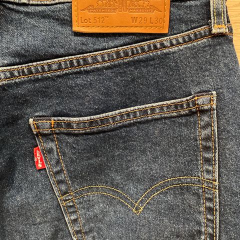 Levi’s dongeribukse 512 (W29, L30)