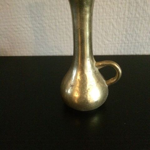 Gammel messing vase