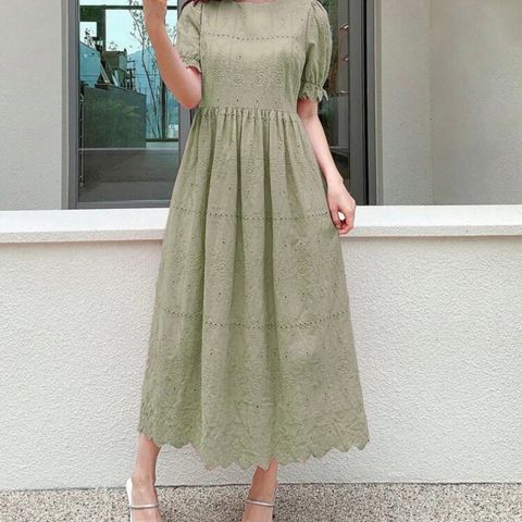Nydelig sommer kjole i cotton str S