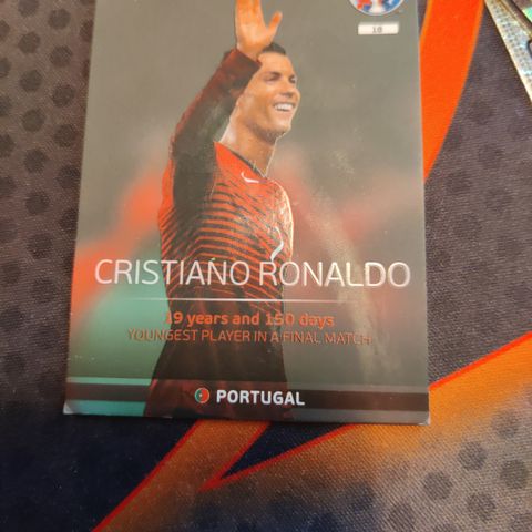 Ronaldo EM fotballkort