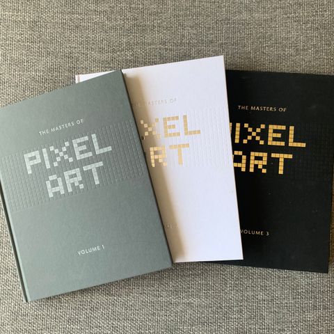 The masters of pixel art volume 1-3 selges