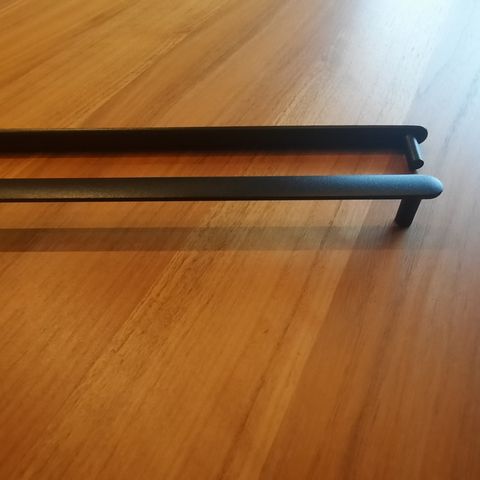 Nydala ikea håndtak svart 346mm 12stk.