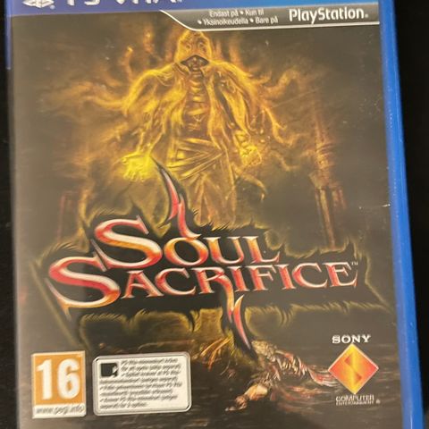 Komplett Soul Sacrifice PSvita