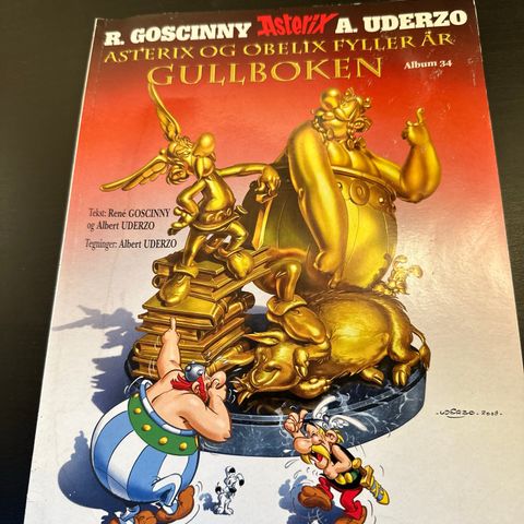 Asterix 34: gullboken
