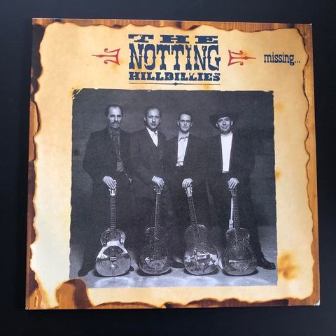 THE NOTTING HILLBILLIES Marc Knopfler Dire Straits "Missing ... " 1990 vinyl LP