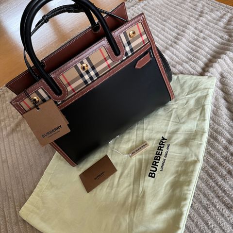 Burberry Title Tote Bag