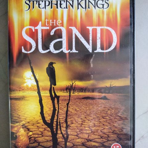 Dvd miniserie. The Stand. Stephen King. Thriller/skrekk. Norsk tekst.