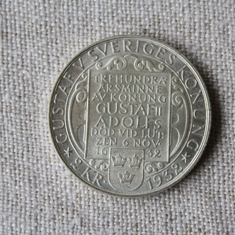 Sverige - 2 kr sølv - kr 300