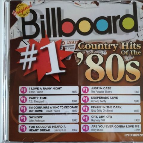 Billboard #1 Country Hits Of The '80s