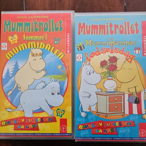 Mummitrollet Norsk VHS