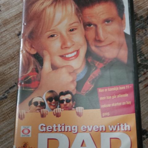 Getting Even With Dad Norsk VHS