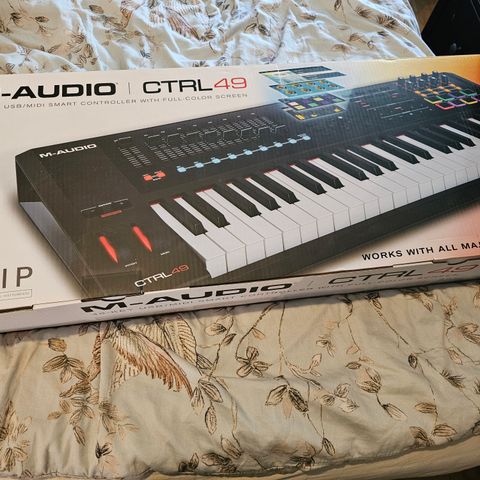 M-Audio CTRL 49 MIDI keyboard