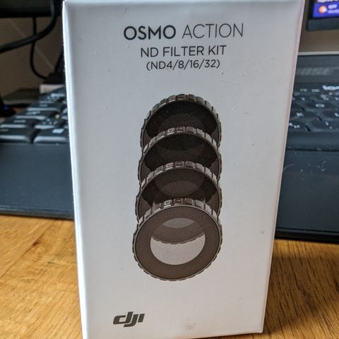 Ubrukt DJI Osmo Action ND Filter Kit Part 10