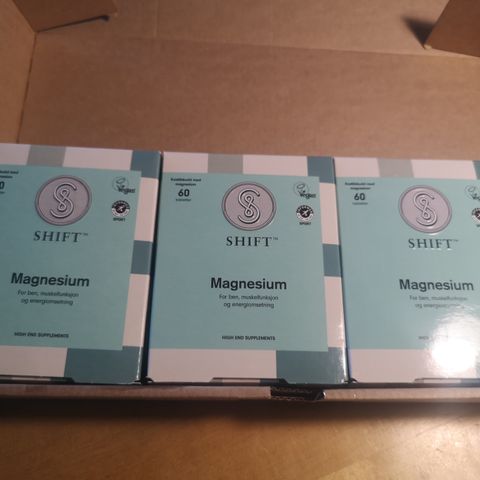 Shift Magnesium 180 tabletter