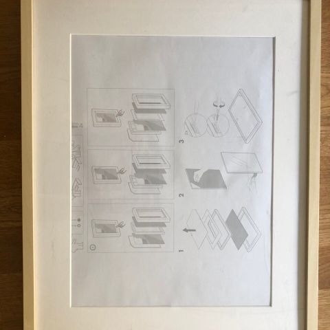 Hovsta ramme fra Ikea - 50x70