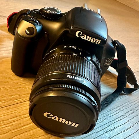 Canon EOS 1100 digitalkamera selges.