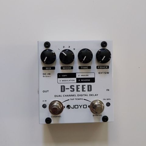 Joyo D-seed delay pedal