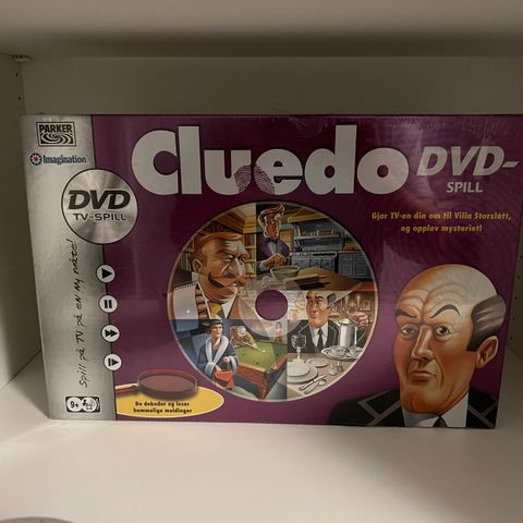 UÅPNET Cluedo DVD versjon