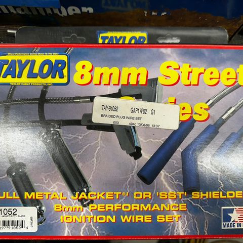 Taylor 8mm street series pluggkabler 8cyl