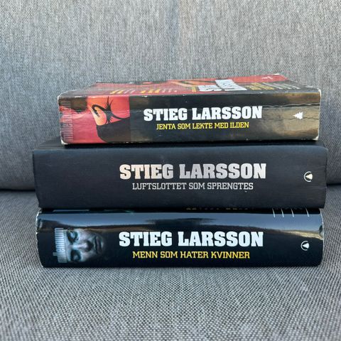 Bøker Stieg Larsson