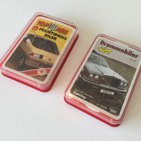 Trumf - kortspill med biler