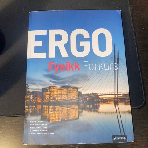 Ergo fysikk forkurs (FIKS FERDIG)