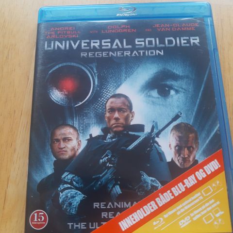 Universal Soldier, Regeneration, ripefri , Blu ray og Dvd