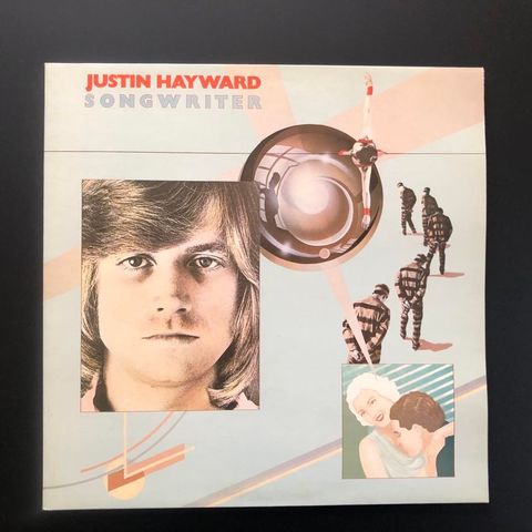 JUSTIN HAYWARD Moody Blues "Songwriter" 1977 UK  vinyl LP gatefold.  Topp eks.