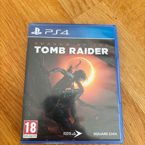 PS4 spill. Shadow of the tomb raider. Guardians of the galaxy helt ny