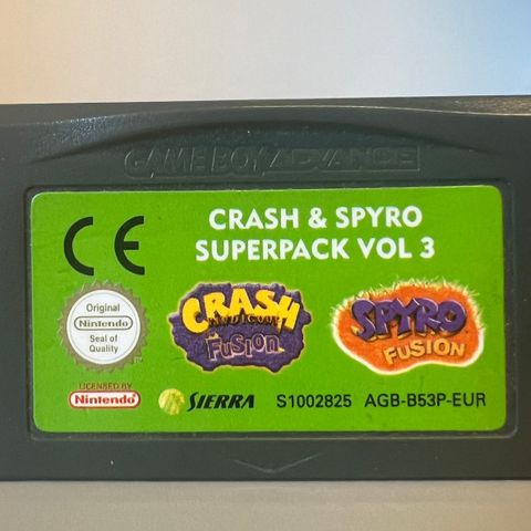Nintendo Game Boy spill: Crash & Spyro Super Pack Volume 3