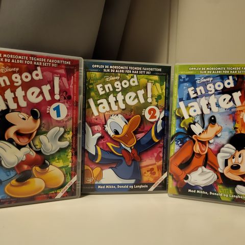 En god latter vol 1, 2 og 3, Disney