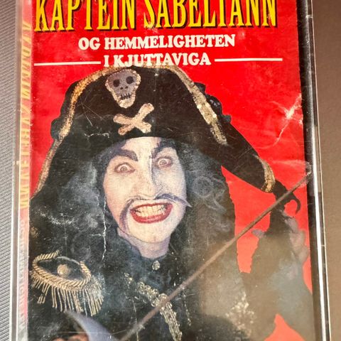 Kaptein Sabeltann og hemmeligheten i Kjuttaviga Kassette (1st utgave) 1994