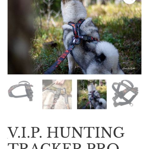 Kjøper billig VIP Pro sele til hunder str 1-8 eller andre høykvalitets seler