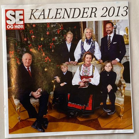 Se og hør kalender kongefamilien 2013