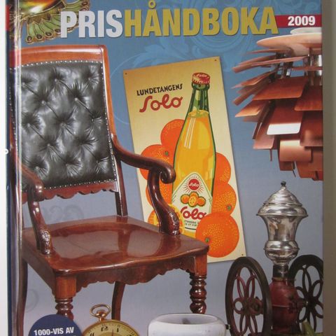 Prishåndboka 2009 – Gamle ting, Antikviteter, Samlerobjekter