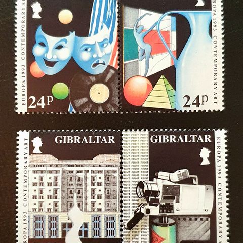 Gibraltar AFA 653-56 postfrisk **