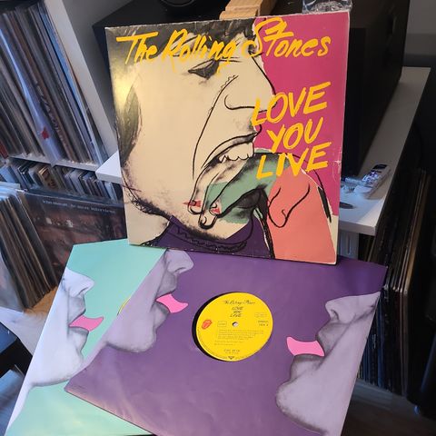 The Rolling Stones love you live 2lp